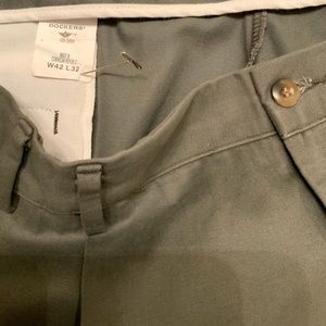 Dockers gabardine pants. LIKE NEW